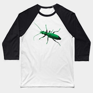 Green Beetle Wharf Borer Baseball T-Shirt